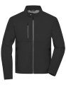 Heren Softshell Jas Daiber JN1316 zwart